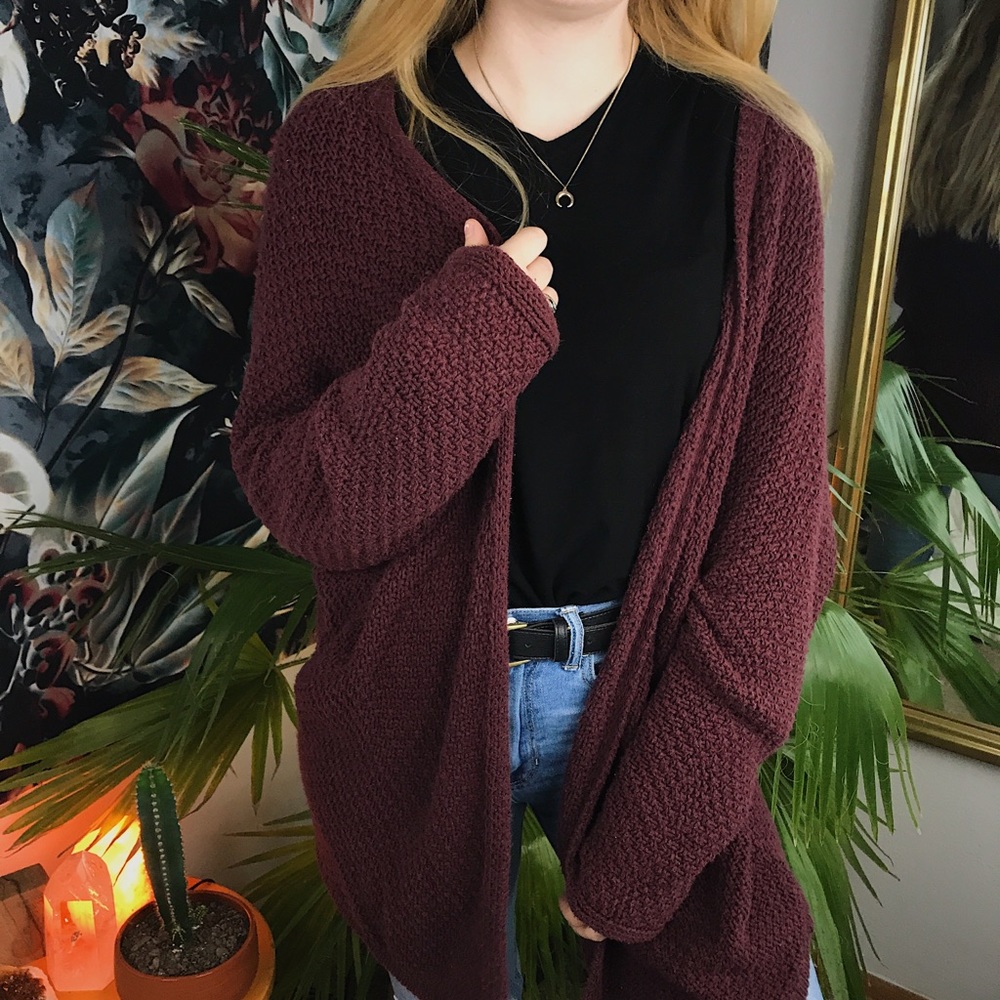 black barney’s long sleeve v neck